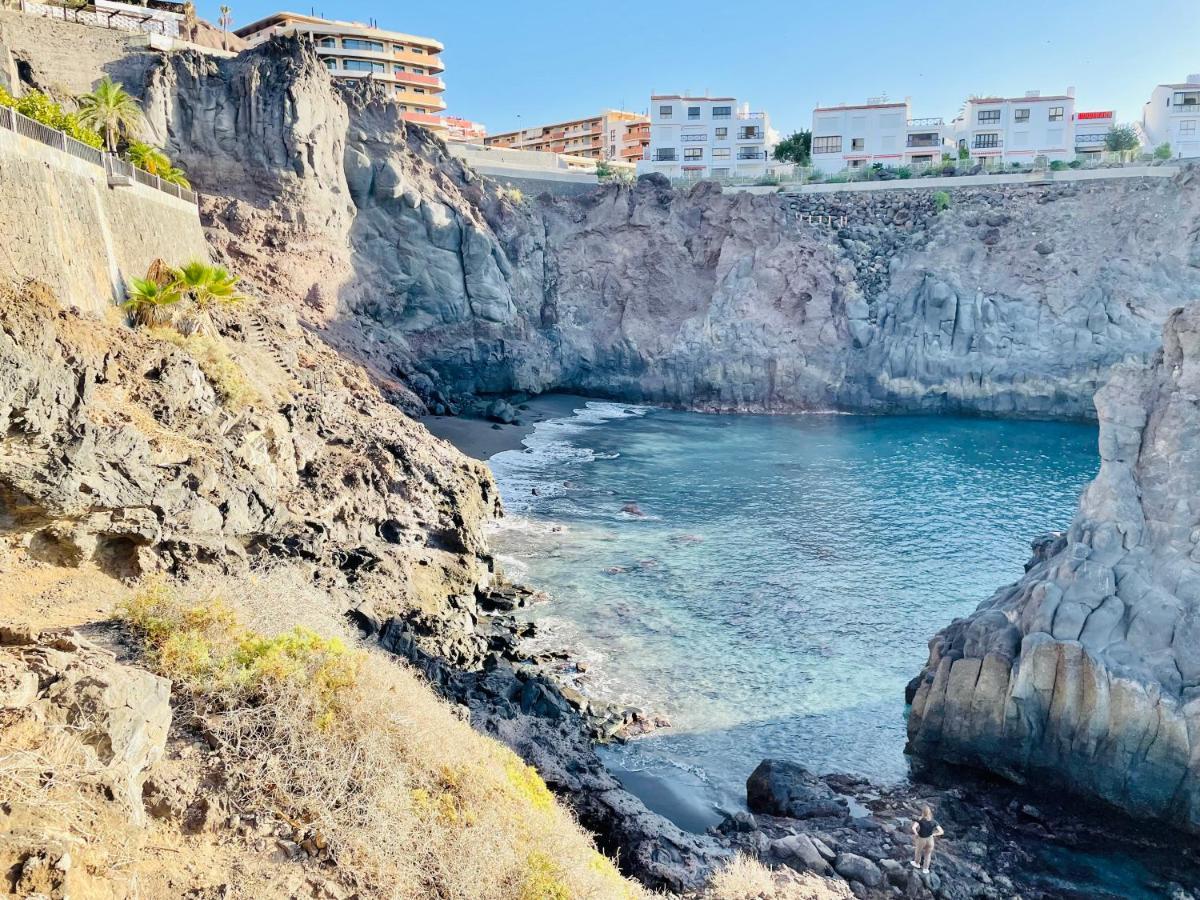 Amazing Duplex With Large Terrace And Sea Views Daire Puerto de Santiago  Dış mekan fotoğraf