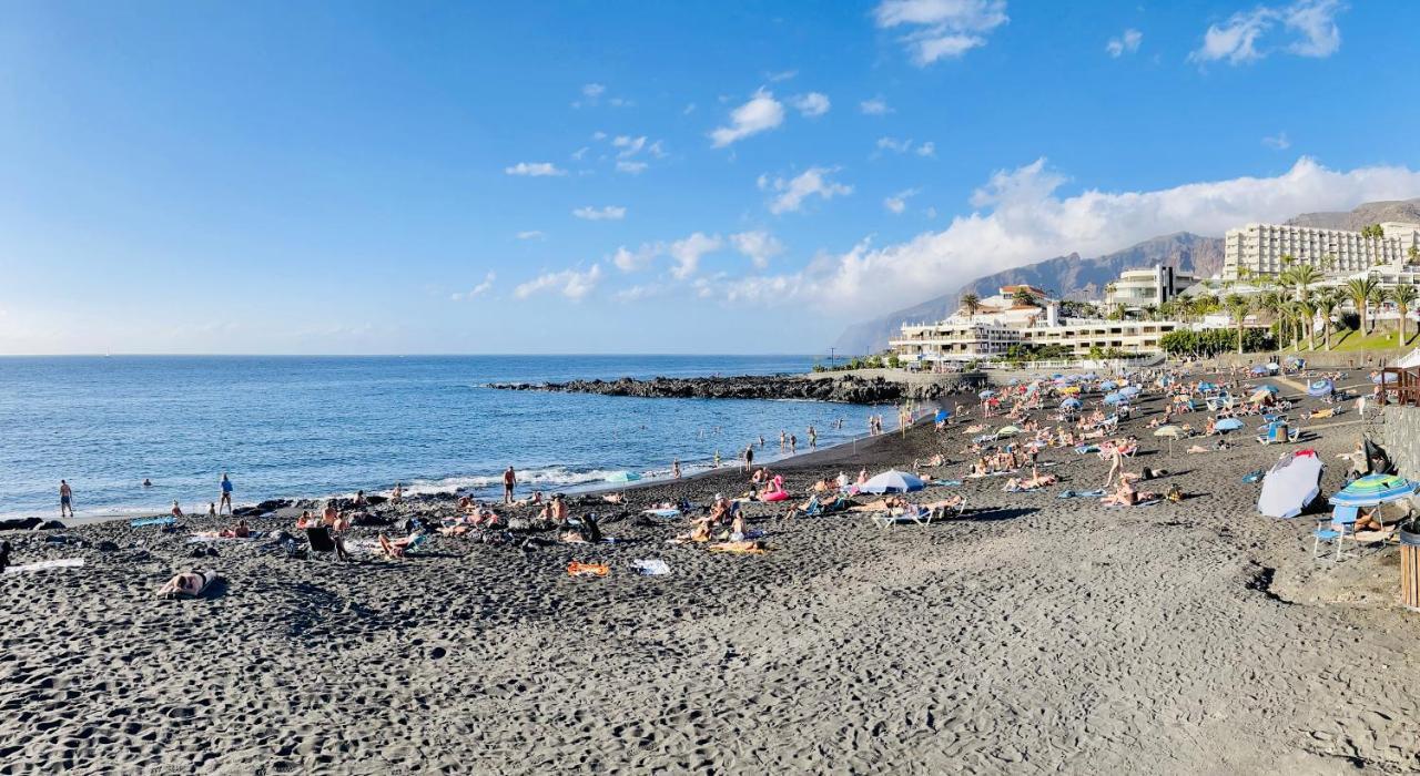 Amazing Duplex With Large Terrace And Sea Views Daire Puerto de Santiago  Dış mekan fotoğraf
