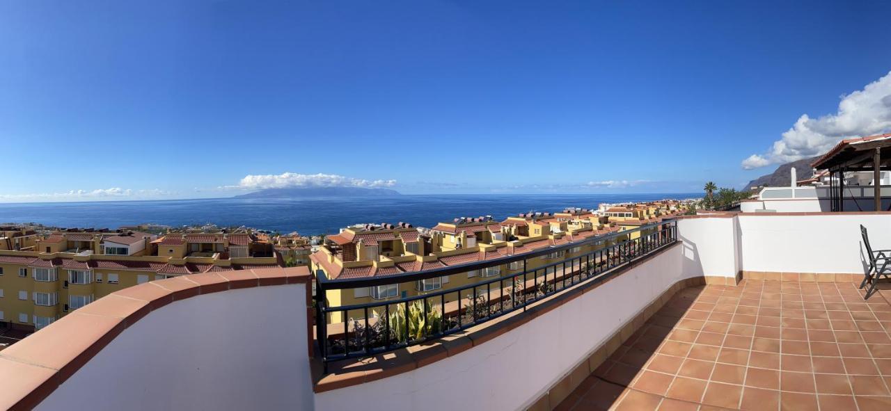 Amazing Duplex With Large Terrace And Sea Views Daire Puerto de Santiago  Dış mekan fotoğraf
